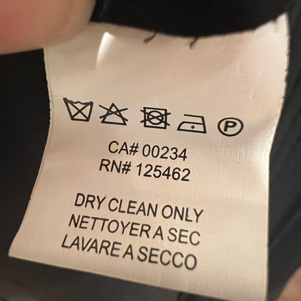 Halston Heritage Black Pleated Evening Gown Goddess Maxi Dress Size 2 - Picture 13 of 15